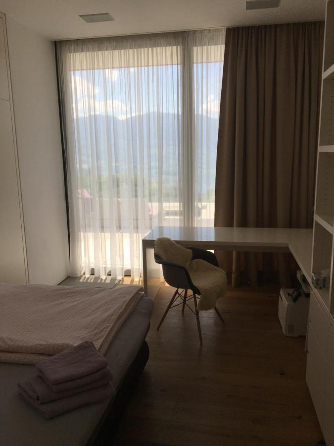 Attersee Luxury Design Villa With Dream Views, Large Pool And Sauna Nussdorf am Attersee Exterior foto